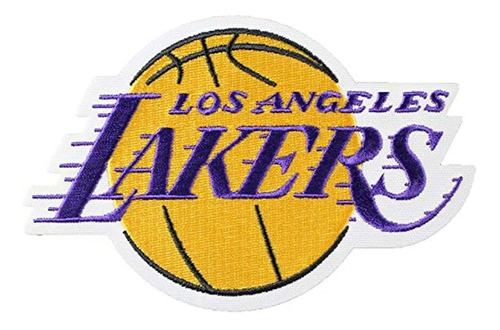 Producto Oficial De Los Angeles Lakers Logo Grande Pegatina