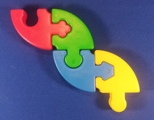 Imagen 4 de 7 de Forma Circulos 4 Pz Material Didactico