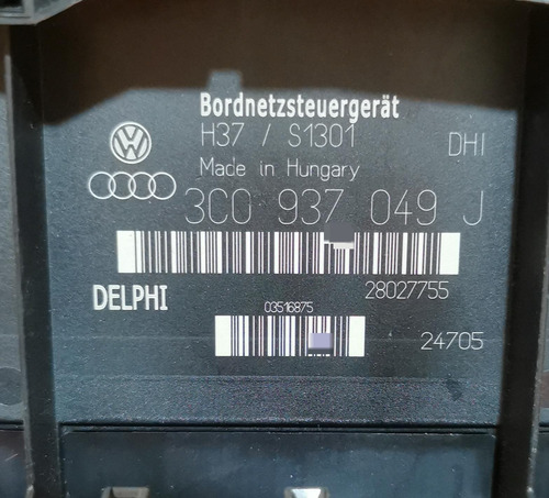Modulo De Carrocería Bcm Passat 2005-2010 2.0 Tdi 3c0937049j (Usado)