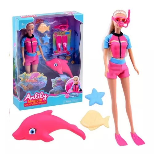 Barbie  Mundo Mágico Disfraces