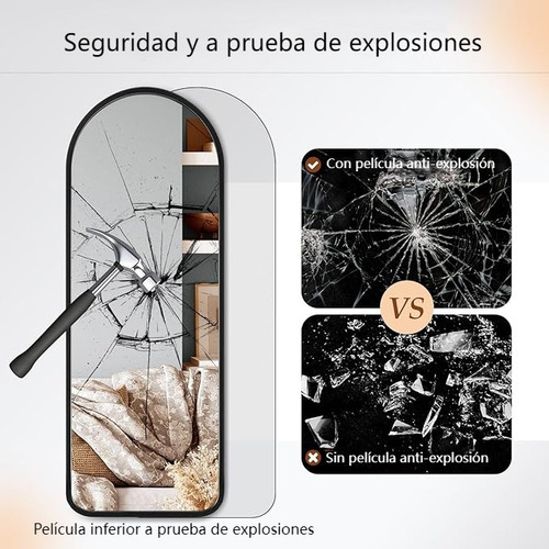 Espejo Con Ruedas De Cuerpo Entero Para Combinar Atuendos