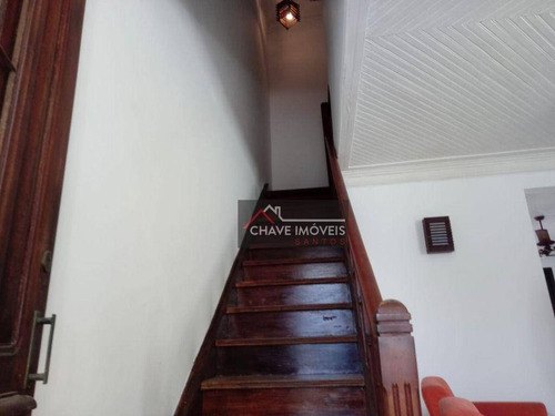Imagem 17 de 17 de Sobrado Com 3 Dormitórios À Venda, 150 M² Por R$ 550.000,00 - Encruzilhada - Santos/sp - So0145