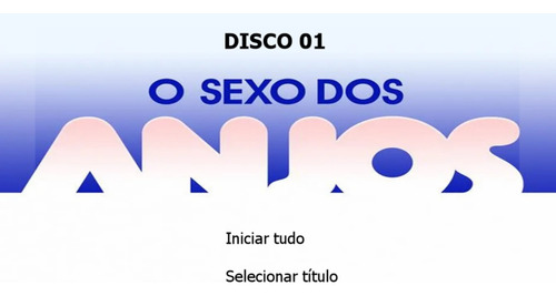 Dvd Novela O Sexo Dos Anjos Em Hd Com Menu Frete Grátis