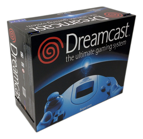 Caixa Vazia Sega Dreamcast Americano De Madeira Mdf