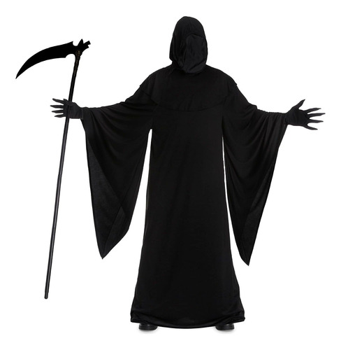 Morph - Disfraz Grim Reaper Hombre Adulto - Disfraz Grim Rea