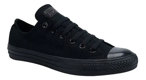 Tenis Casual Mujer Original Clasico Negros Converse Crom Ms