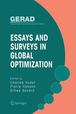 Libro Essays And Surveys In Global Optimization - Charles...