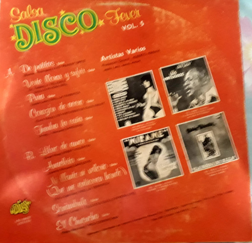 Salsa Disco Fever Vol. 5 - Varios Artistas (Usado)