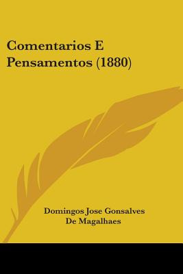 Libro Comentarios E Pensamentos (1880) - Magalhaes, Domin...