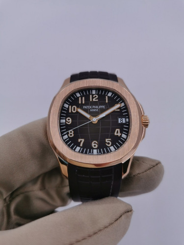 Patek Philippe Aquanaut 5167r 18k Oro Rosa Correa Caucho