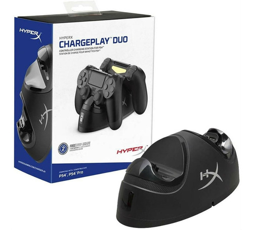 Cargador Play 4 Kingston Hyperx Chargeplay Duo Gamer Tranza