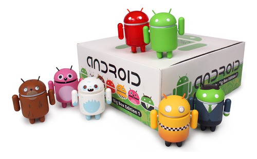 Set De Figuras Android Mini Collectible Big Box Edition 1