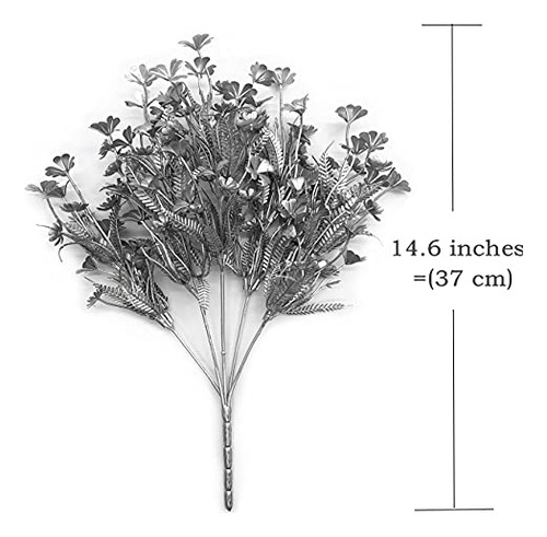 Plantas Artificiales, Hierba Plástica Cattree, Arbustos Fals