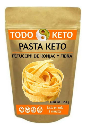 Fetuccini De Konjac Pasta Keto Con Fibra