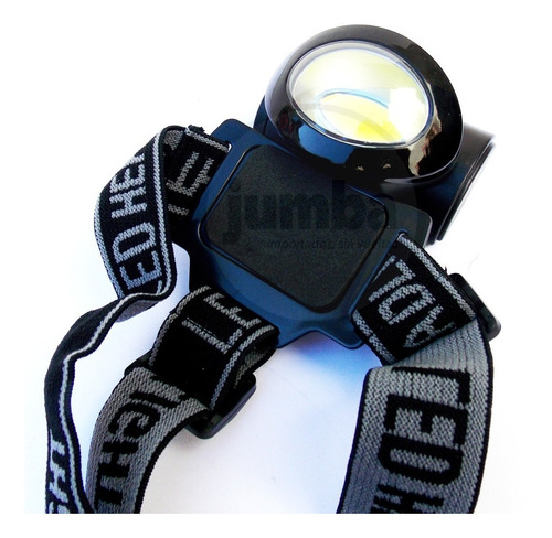 Linterna Minero Led Cabeza Vincha 3 Led Cob Pila Aaa Camping