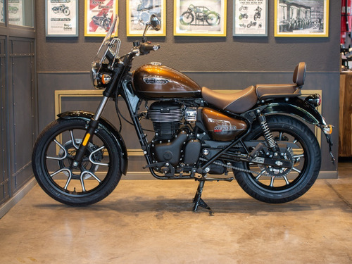 Imagen 1 de 25 de Royal Enfield Meteor Supernova Brown Disponible Ya