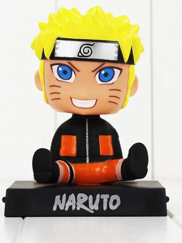 Naruto Soporte Para Telefono 12cm Cabeza Bobble Anime. 