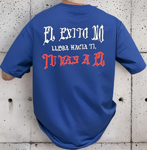 Playera Gooat Hombre Oversized Diseño Único