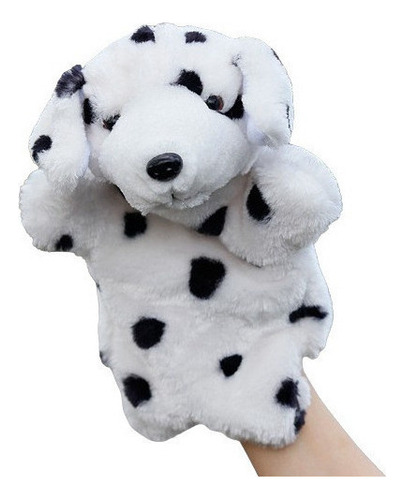 Yiyi Spotted Dog Hand Puppet Doll, Juguetes Aprendizaje