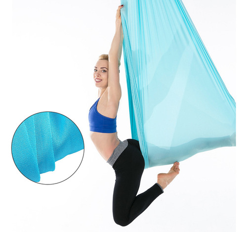 Rede Aérea Elástica Durável Yoga Swing 2,8 X 1 M/9,2x3,3 Pés
