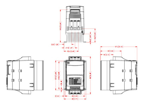 Soft-start Ssw07 17a 7,5cv-220v / 15cv-380-440v Std S/ihm