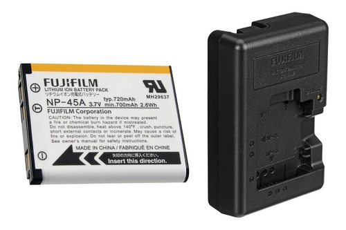 Cargador + Bateria Fujifilm Xp10 Xp11 Xp20 Xp22 Xp30 Z10fd