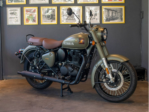 Imagen 3 de 25 de Royal Enfield Classic 350 Signals Grey Disponible Hoy