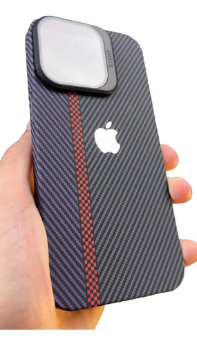 Funda Case Carbon Fiber Style Para iPhone