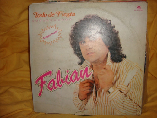 Vinilo Fabian Todo De Fiesta Enganchados C3