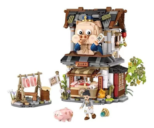 Loz Mini Blocks Kids Building Bricks Juguetes Girls Butcher