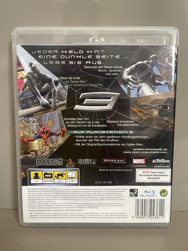 Spider Man 3 Ps3 (Usado)