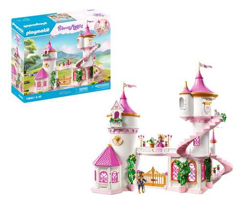 Castillo De Princesa Con Pareja Real 71845 421
