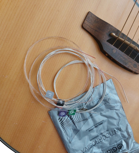 Imagen 4 de 4 de Juego Cuerdas Guitarra Clásica Giannini Alta Tensión