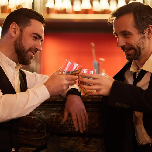 Paquete De 18 Vasos De Whisky Old Fashioned, 10 Onzas De Bou