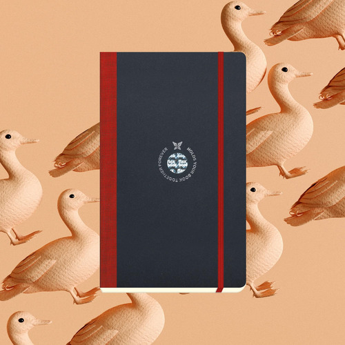 Libreta Apuntes Lineal Flexbook Notebook 194 Pags, 13x21 Cm