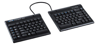 Kinesis Freestyle2 Blue Wireless Ergonomic Keyboard For  Vvc