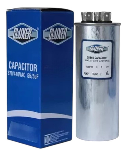 Capacitor Doble 55+5 Mf Para Mini Split Todas Las Marcas