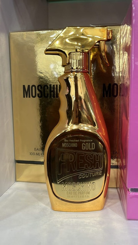 Perfume Moschino Fresh Couture Gold Edp 100ml Original Damas