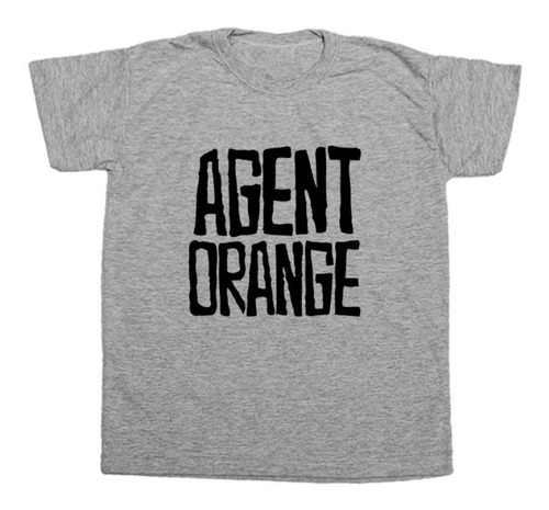 Remera Agent Orange Algodón Punk Hardcore Surf Skate