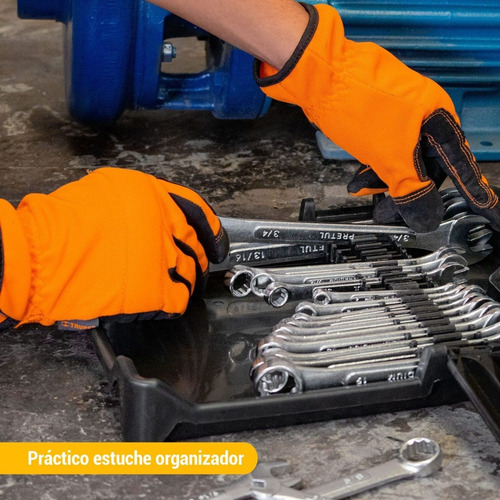 Juego Llaves Combinadas Mixtas 22 Pz Pretul 22018