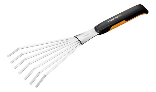 Fiskars  -1001 Xact - Rasqueta Para Jardin  Acero Inoxidabl