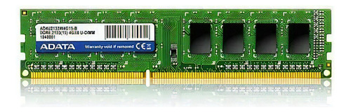 Memoria RAM 4GB 1 Adata AD4U21333W4G15-S
