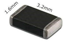 Lote 100 X Resistencia Smd 1206 1k 1000 Ohms 5% Itytarg