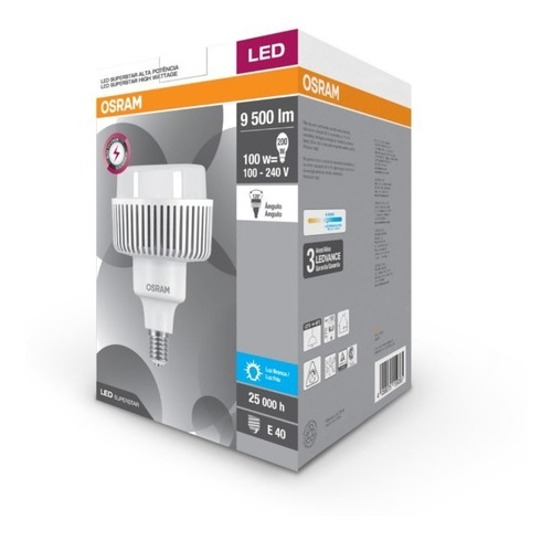 Lámpara Led Superstar Alta Potencia 100w Ledvance Osram