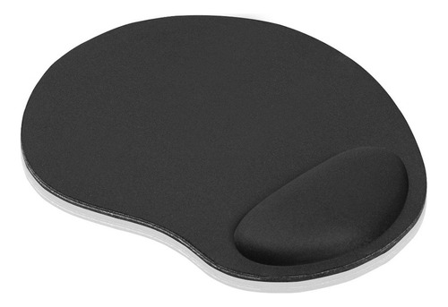 Mouse Pad Negro Con Apoya Muñeca Linea Economica