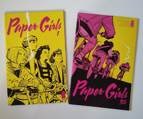 Paper Girls #1 Y #30 (2015), Comic - Primer Y Último Número