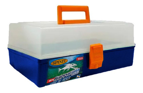 Caja De Pesca Spinit Barracuda Con 1 Bandeja Herramientas 