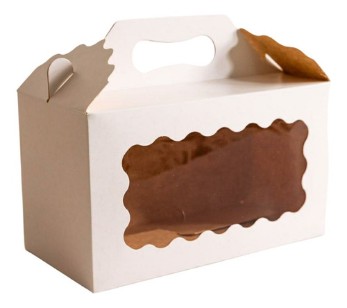 Caja Delivery Dulce 25x14,5x13 X25 Unid Caja Para Cupcakes