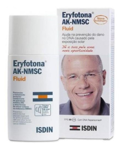 Fluído Fotoprotetor Isdin Eryfotona Ak-nmsc Fps99 Isdin 50ml