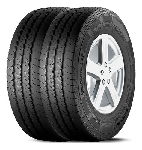 Kit 2 Pneus 195/70r15 Vancontact Ap Continental 104/102r